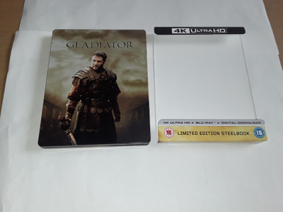 Gladiator - UK/SF Region B 4K Ultra HD/Blu-Ray (Steelbook)