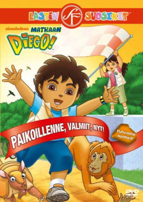 Matkaan Diego! - Paikoillanne, valmiit, nyt! DVD