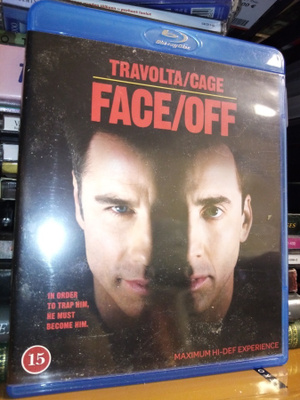Blu-ray FACE/OFF ( SIS POSTIKULU)