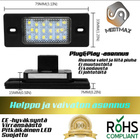 Volkswagen LED rekisterikilven valot — kirkkaan - pikkukuva 4