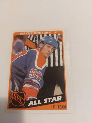 1984-85 Topps #154 Wayne Gretzky AS