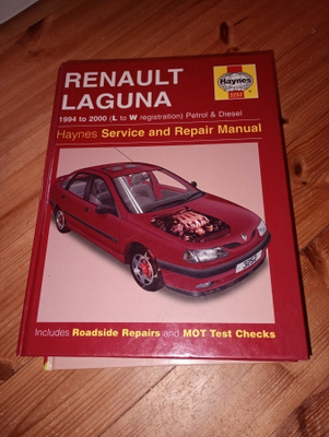 Renault Laguna korjauskirja