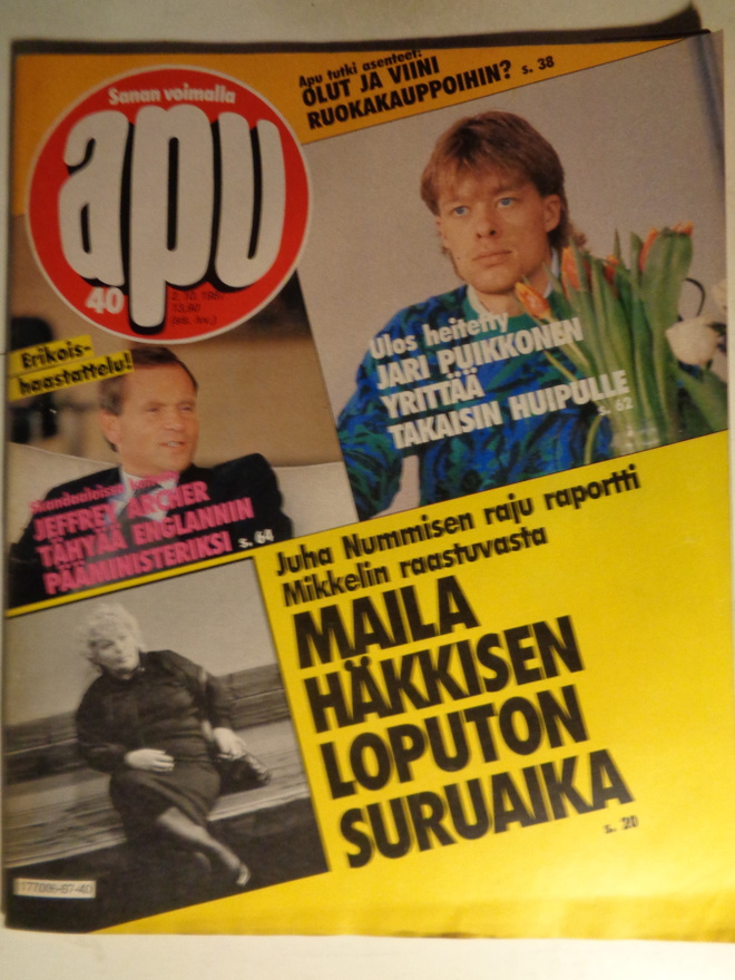 Apu lehti Nro 40/1987 (29.12)