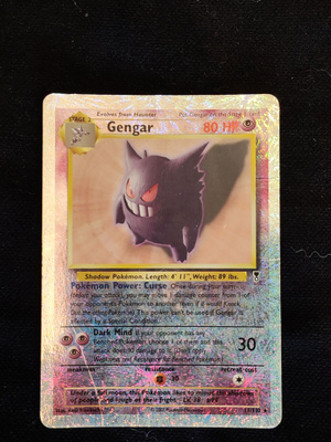 Harvinainen Gengar Reverse Holo (11/110) – Legendary Collect