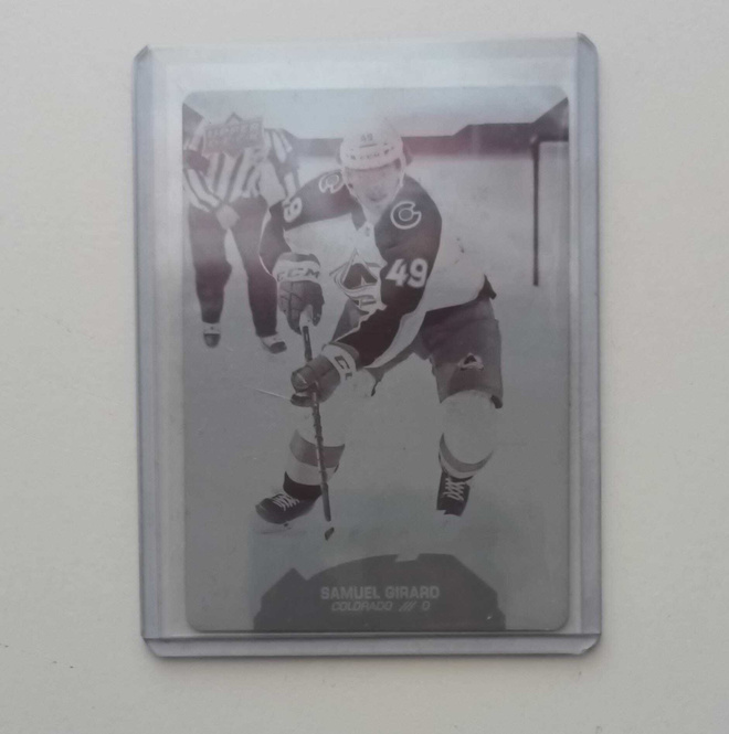 22-23 MVP Samuel Girard Printing Plate 1/1