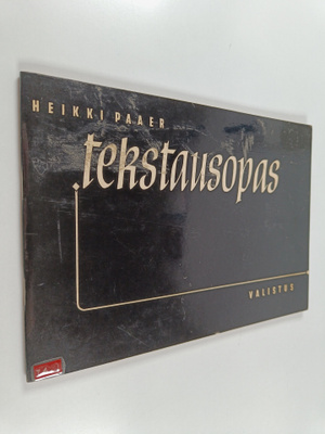 Heikki Paaer : Tekstausopas