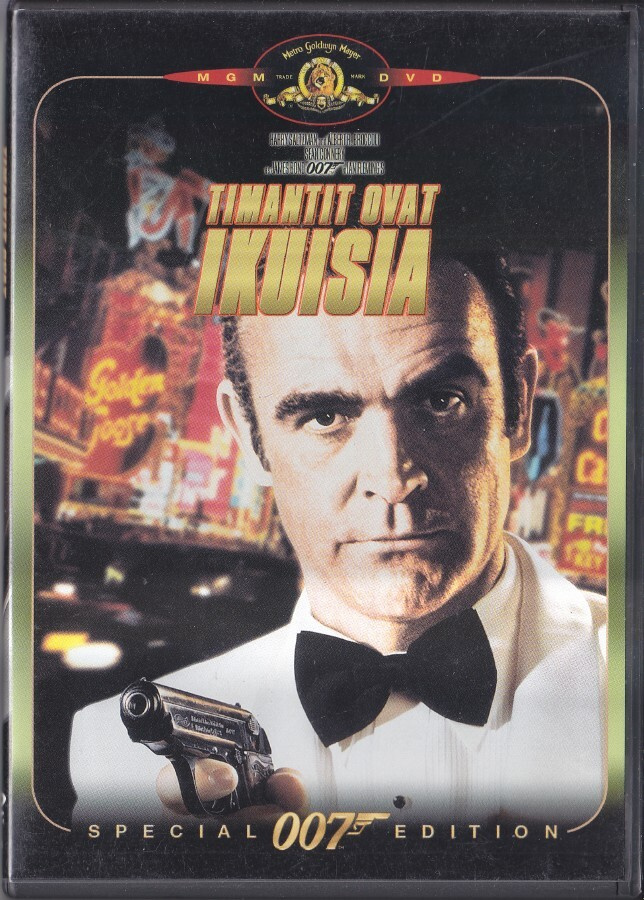 James Bond 007: Timantit ovat ikuisia (DVD)