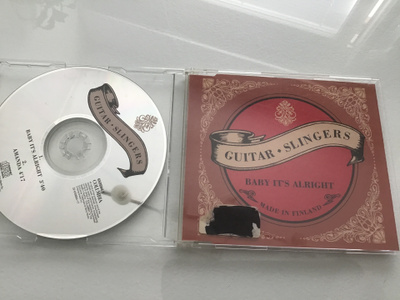 Guitar Slingers . Babyit`s alright CDS single