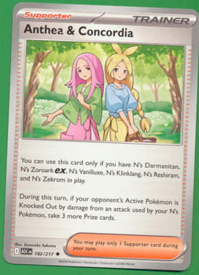 Pokémon Anthea & Concordia (ASC 182)