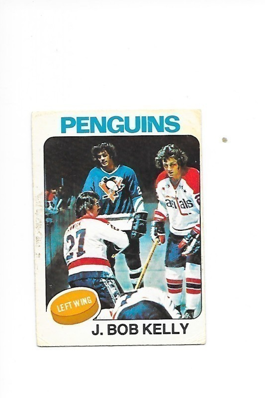 1975-76 OPC #263 J.Bob.Kelly Pittsburgh Penguins