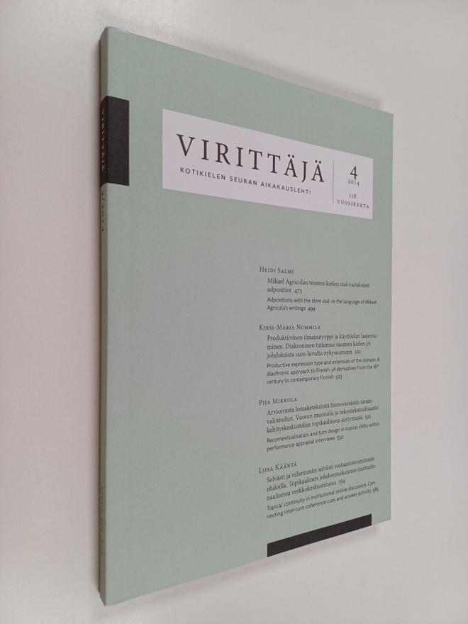 Virittäjä 4/2014