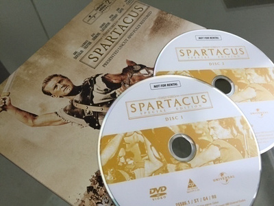 Spartacus DVD