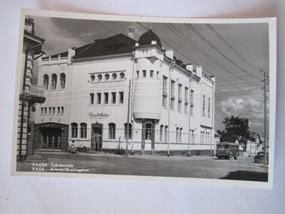 VANHA Postikortti Vaasa 1950-luku Alkup.Mallikappale
