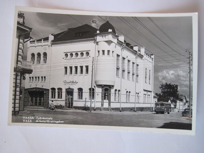 VANHA Postikortti Vaasa 1950-luku Alkup.Mallikappale