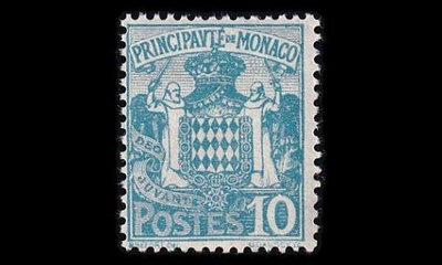 Monaco 77 ** Vaakuna 10 C (1924)