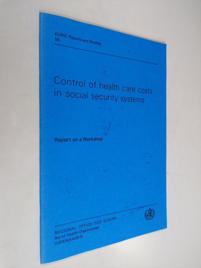 Control of health care costs in social security systems :...