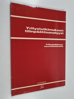 Yritystutkimusneuvottelukunta : Yritystutkimuksen tilinpä...