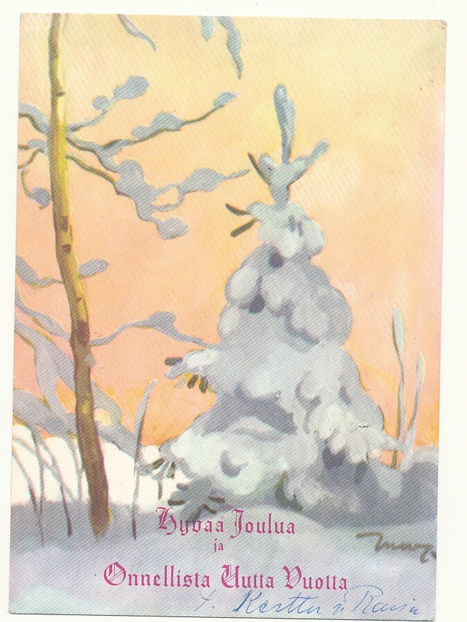 Martta WENDELIN - Lumisia puita - Tub.kortti