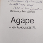 Marianne Välimäki : Agape : kun rakkaus kestää (signeerat... - pikkukuva 3