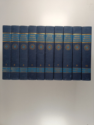 Grolier universal encyclopedia 1-10