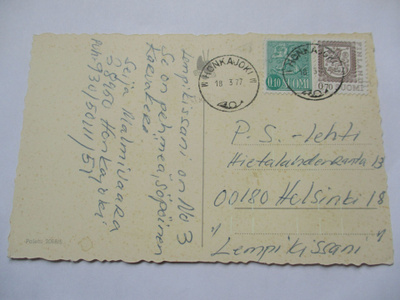 1977 Honkajoki sekapostite