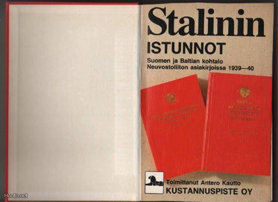 [Kautto, Antero]: Stalinin istunnot, Kustannuspiste 1982,sid