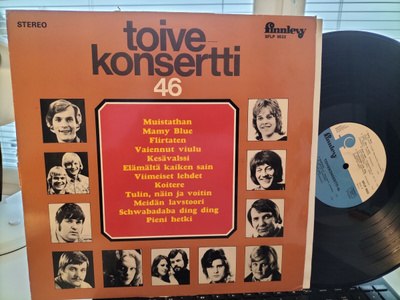 TOIVEKONSERTTI 46. LP -72 NÄTTI LEVY !!