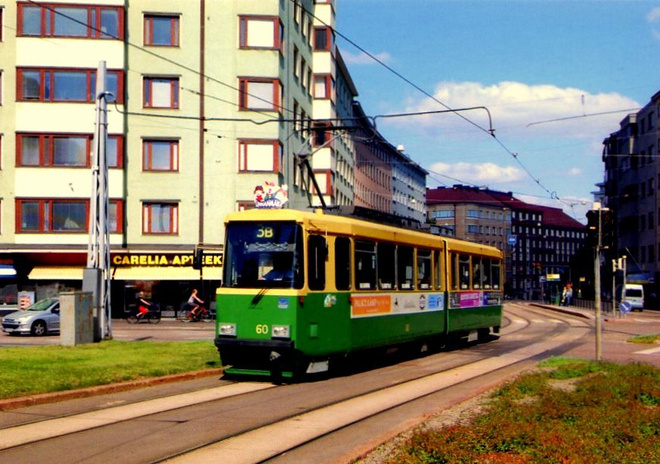 Ratika 3 TB HKL 60, Runeberginkatu, Töölö