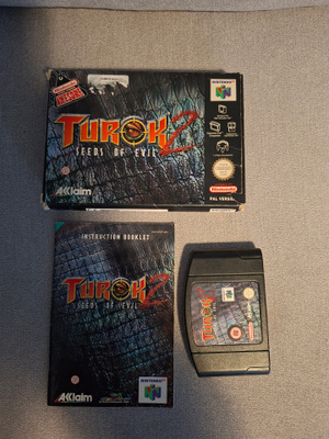 Turok 2: Seeds of Evil (Nintendo 64, boxed)