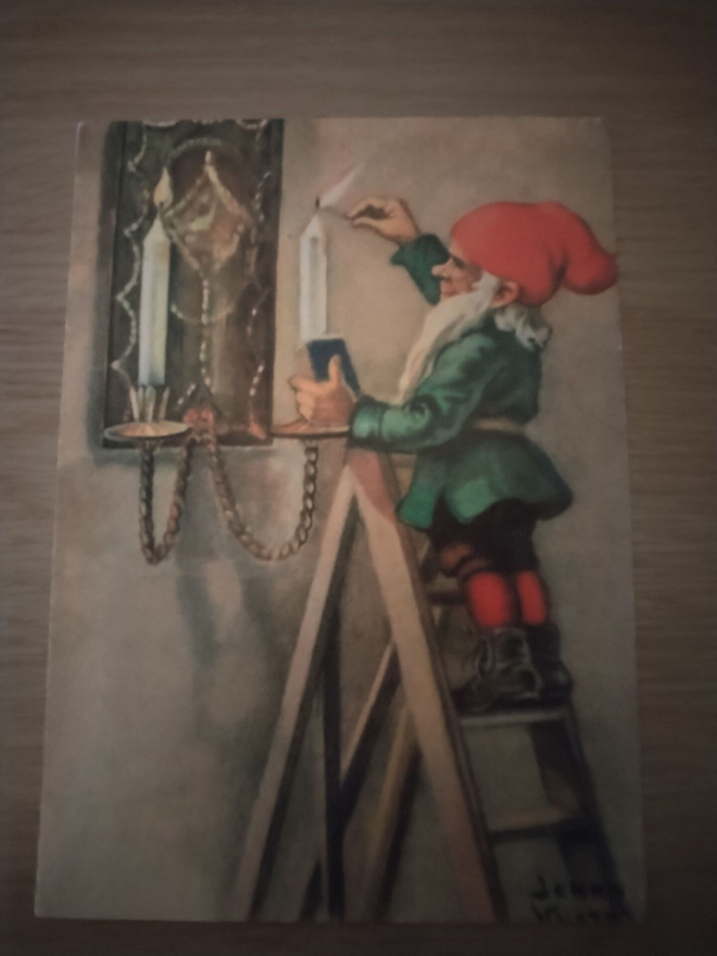 Joulu kortti,kulkematon.
