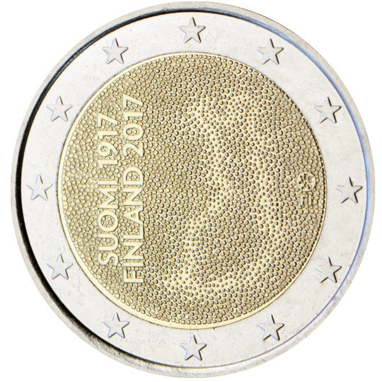 SUOMI ERIKOISEURO 2 EUROA 2017 (SUOMI 100 V.) 