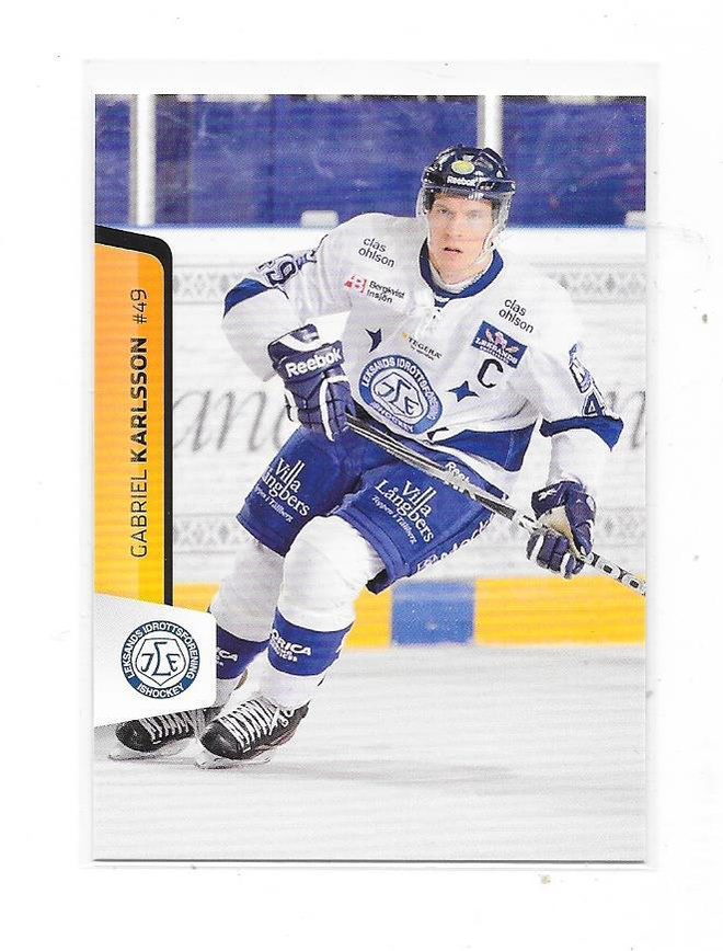 2012-13 Allsvenskan # Gabriel Karlsson Leksands ex Ässät