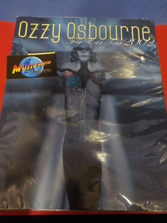 OZZY OSBOURNE FAR EAST TOUR 2002 KIERTUEKIRJA