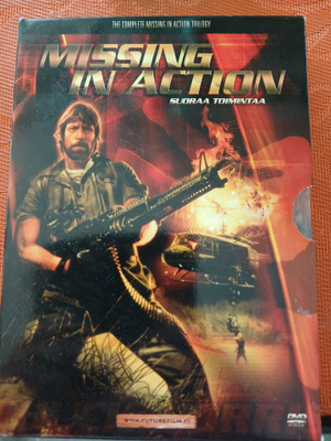 Missing in Action -trilogia boxi dvd Suomi