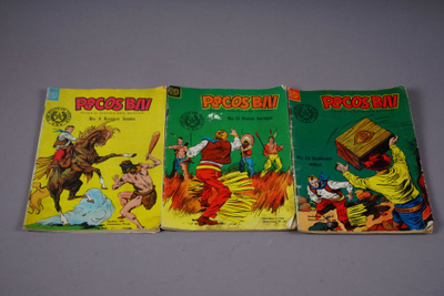 1086. 3kpl Pecos Bill sarjakuvalehti, 1959, 1960, 1961.
