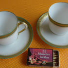 Kahvikuppi 2 kpl kauniita siroja - pikkukuva 1