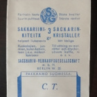Sakkariinikiteitä paperipussi - pikkukuva 1