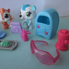 Littlest Pet Shop leikkisetti, figuurit + tarvikkeet - pikkukuva 3