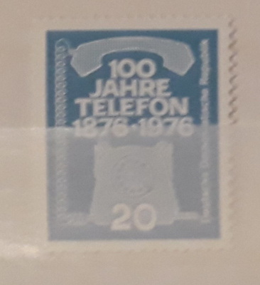 DDR 1976 - Puhelin 100v ++