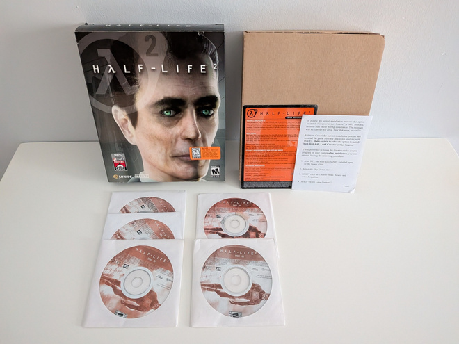 Half-Life 2 PC CD USA CIB BIGBOX BIG BOX Valve G-Man