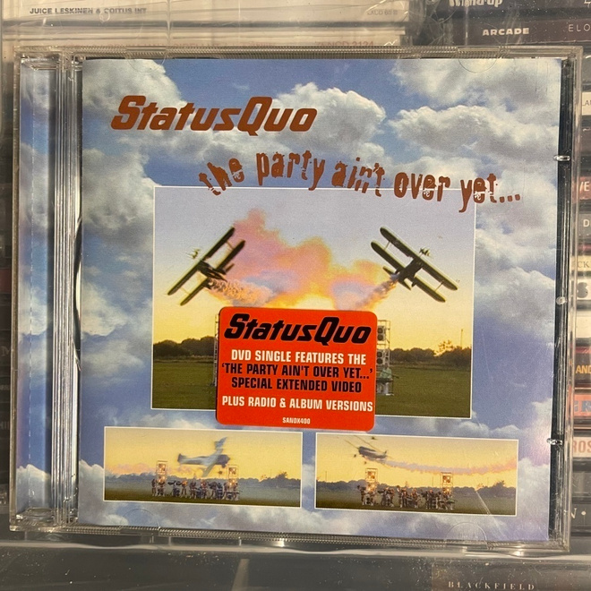 STATUS QUO - The Party Ain’t Over Yet… dvd-single
