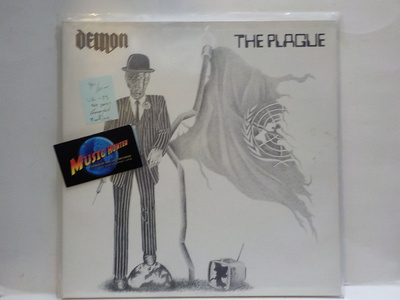 DEMON - THE PLAGUE M-/M- UK -83 1ST PRESS LP