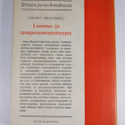 George Brandell : Luonne- ja temperamenttityypit - pikkukuva 2