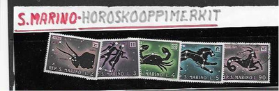 5 MERKKIÄ-HOROSKOOPPIMERKIT