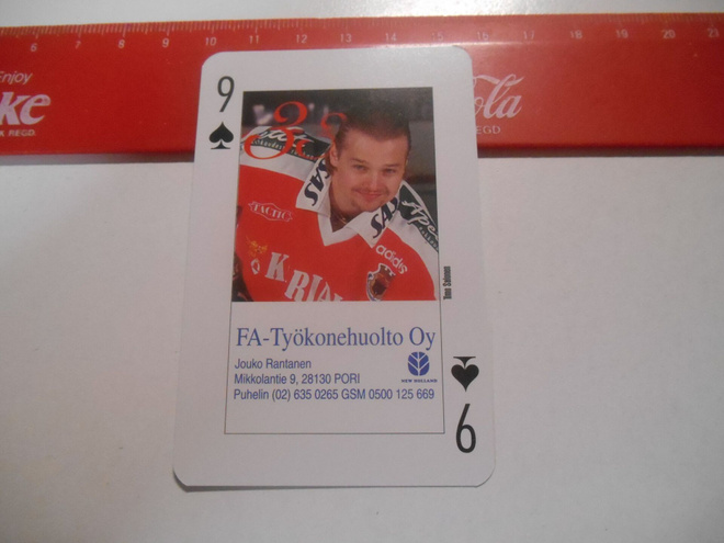 ÄSSÄT Pelikortti # Pata 9 Timo Salonen