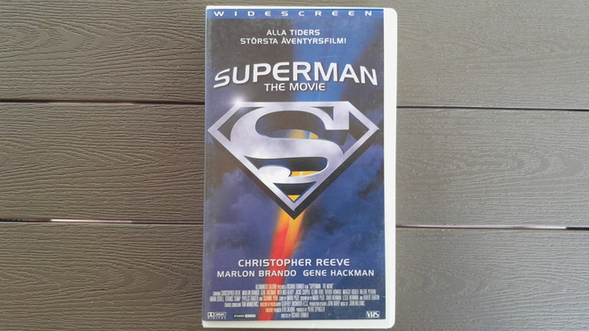 VHS: Superman - The Movie (Christopher Reeve 1978/2001)