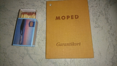 Jupiter Öglaend JÖS takuukortti vihkonen 1960 Garantikort