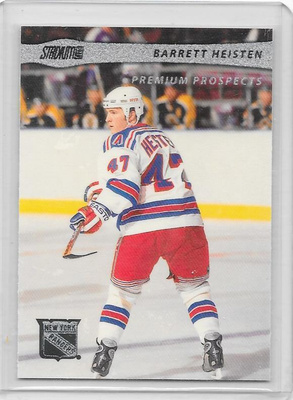 01-02 Stadium Club Prem Prosp #114 Barrett Heisten NYR