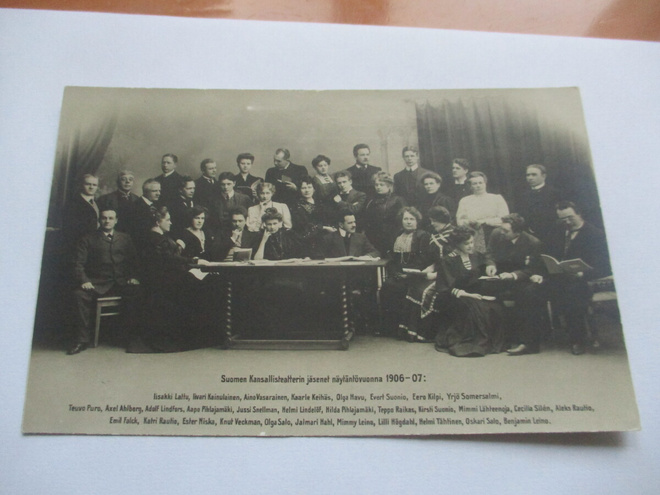 Helsinki Suomen kansallisteatteri 1906-1907 *