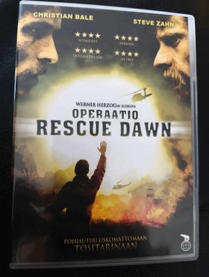 Operaatio Rescue Dawn (2006) DVD Suomijulkaisu